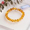 Chuỗi Đá Thiên Nhiên - Đá Phong Thủy Hổ Phách (Amber)