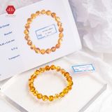  Chuỗi Đá Thiên Nhiên - Đá Phong Thủy Hổ Phách (Amber) 