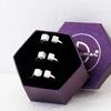 Nhẫn 2 Khối Vuông Cá Tính Bạc 925 - Double Cube Silver Ring 1070NT