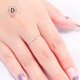  Nhẫn Bạc 925 Chữ Love & 2 Biểu Tượng Vô Cực Double Infinity (Đeo 2 Kiểu) 2357NT Ddreamer 