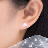  Bông Tai Con Heo Dễ Thương - Pastel Pig Silver Earrings 1764BTH 