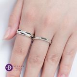  Nhẫn Bạc 925 - Nhẫn Lông Voi 1 Và 2 Line Hairy Elephant Ring 1760NT 1762NT 