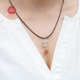  Mặt Dây Chuyền Bạc 925 Kí Hiệu Chữ Om (om mani padme hum) Circle Pendant MDC525 MDC524 