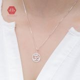  Mặt Dây Chuyền Bạc 925 Kí Hiệu Chữ Om (om mani padme hum) Circle Pendant MDC525 MDC524 