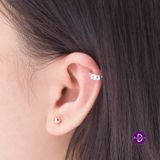  Hoa Tai Bạc 925 Kẹp Vành Earcuff Mini Basic Chain 1873EC 