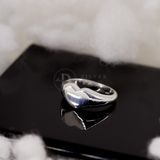  Nhẫn Signet Trái Tim Bạc 925  - HEART SIGNET RING 2153NT 