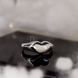  Nhẫn Signet Trái Tim Bạc 925  - HEART SIGNET RING 2153NT 