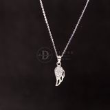  Mặt Dây Chuyền Bạc 925 Hình Cánh Thiên Thần Đính Đá Trắng - Sparkling Angel Wing Pendant MDC351 