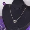 Vietnam Lotus Sterling Silver Necklace - Dây Chuyền Hoa Sen Bạc 925 - Vietnam Necklace 689DCT