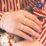  Nhẫn Bạc 925 Hoa Tuyết Trơn - Nhẫn Snowflake Silver Ring 036NT 