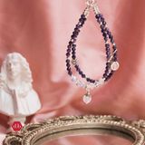  Vòng Double đá Sapphire phối đá Mặt Trăng 