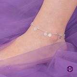  Lắc Chân Hoa Mai Bạc 925 - Flower Silver Anklet 305LCT 