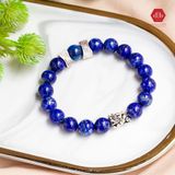  Cặp Vòng Đá Phong Thủy Lapis Kết Hợp Sapphire Cho Cặp Đôi Mệnh Mộc/Thủy 