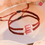  Vòng Dây Thắt Handmade Đá Lu Thống Chiêu Tài Lộc Mix Charm Bạc 925 - Vòng Đá Phong Thủy 