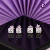 Hoa Tai Premium Bạc 925 Ô Vuông Đá Cz 6Li Square Button Diamond