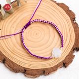  Vòng Thắt Handmade -  Moon Stone Đá Mặt Trăng Hoa Tuyết 