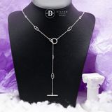  Dây Chuyền Bạc 925 Dây Chuyền Dáng Dài Chuỗi Mắt Xích Dainty Eyes Chain 691DCT 