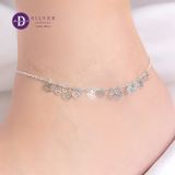  Rose Silver Anklet - Lắc Chân Bạc 925 Hình Hoa Hồng Nữ Tính -  303LCT 305LCT Ddreamer 