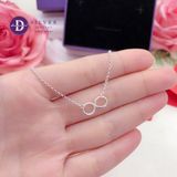  Basic Infinity Silver Necklace - Dây Chuyền Kí Hiệu Vô Cực Bạc 925 - Dây Chuyền Valentine - Ddreamer 037DCT 