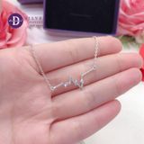  Heartbeat Silver Necklace - Dây Chuyền Nhịp Tim Bạc 925 - Dây Chuyền Valentine - Ddreamer 218DCH 