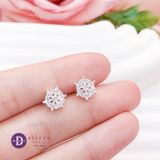  Snowflake Silver Earrings -  Hoa Tai Hoa Tuyết Đá Giọt Nước Ddreamer - 3101BTH 