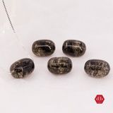  Adjustable Necklace - Dây Chuyền Bạc 925 Đá Lu Thống Thạch Anh Tóc Đen Black Rutilated Quartz 