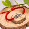 Vòng Dây Thắt Charm Bạc 925 Cá Koi