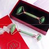 Cây Lăn Massage Đá Thiên Nhiên - Đá Thạch Anh Xanh Lá - Facial Roller