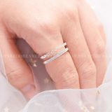  Nhẫn Double Line String Ring 