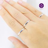  Nhẫn Curvy Band Ring (2.5mm) 