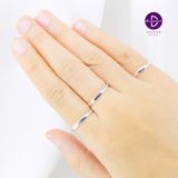  Nhẫn Curvy Band Ring (2.5mm) 