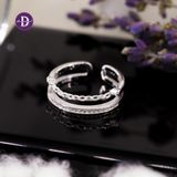  Nhẫn Double Line String Ring 