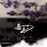  Nhẫn Bạc 925 Hình Bướm và Trái Tim Xinh Xắn - Heart & Butterfly Ring 2103NH 