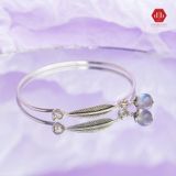  Kiềng Bạc 925 - Freedoom Bangle Phối Đá Thiên Nhiên 