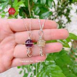  Mặt Dây Chuyền Đá Thiên Nhiên Handmade The Universe - Charm Bạc 925 