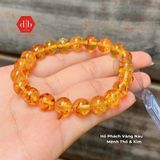  Chuỗi Đá Thiên Nhiên - Đá Phong Thủy Hổ Phách (Amber) 