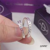  Couple Rings - Nhẫn Cặp Kiểu Bản Xích Trơn Unisex Cá Tính- 2097NT 