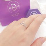  Nhẫn Nhịp Tim Đơn Giản Bạc 925 - Nhẫn Bạc 925 Kiểu Trái Tim - Heart Beat Line Silver Ring 2114NT 