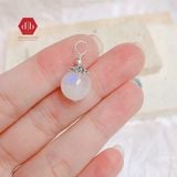  Mặt Dây Chuyền Đá Thiên Nhiên - Đá Hắc Nguyệt Quang & Moon Stone Sunstone, Đá Đào Hoa Mix Charm Bạc 925 - Không Kỵ Mệnh- Ddreamer 