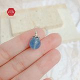  Mặt Dây Chuyền Đá Thiên Nhiên - Đá  Thạch Anh Tóc Đen & Lapis, Aquamarine, Agate  Mix Charm Bạc 925 - Cho Mệnh Mộc /Thủy- Ddreamer 