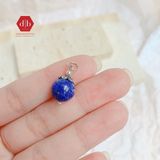  Mặt Dây Chuyền Đá Thiên Nhiên - Đá  Thạch Anh Tóc Đen & Lapis, Aquamarine, Agate  Mix Charm Bạc 925 - Cho Mệnh Mộc /Thủy- Ddreamer 