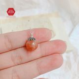  Mặt Dây Chuyền Đá Thiên Nhiên - Đá Hắc Nguyệt Quang & Moon Stone Sunstone, Đá Đào Hoa Mix Charm Bạc 925 - Không Kỵ Mệnh- Ddreamer 