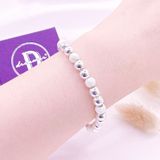  Vòng Tay Bạc 925 - Vòng Tay Bi Trơn & Bi Cát - Bracelet Silver Dottie - 408VTT - Gợi Ý Quà Tặng 