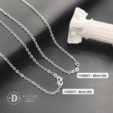  Dây Chuyền Nam Trơn Xích Oval 3li - Dây chuyền Bạc 925 - Silver 925 Necklace Basic Chain Ddreamer 