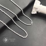  Dây Chuyền Premium Bi Móc Máy Sparkling Ball  - Dây chuyền Bạc 925 - Silver 925 Necklace Basic Chain Ddreamer 
