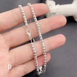  Dây Chuyền Premium Bi Móc Máy Sparkling Ball  - Dây chuyền Bạc 925 - Silver 925 Necklace Basic Chain Ddreamer 