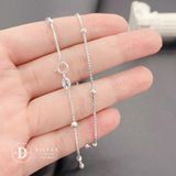  Dây Chuyền Trơn Mì & Bi Trơn - Dây chuyền Bạc 925 - Silver 925 Necklace Basic Chain Ddreamer 