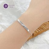  Engravable Bar Chain Bracelet - Lắc Tay Khắc Chữ Dây Bản Vuông Unisex 1289VTT - 1276VTT 