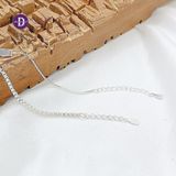  Engravable Bar Chain Bracelet - Lắc Tay Khắc Chữ Dây Bản Vuông Unisex 1289VTT - 1276VTT 