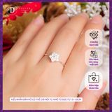  Snowflake Christmas Silver Ring - Nhẫn Nữ Bạc 925 Hình Hoa Tuyết Kiểu Freesize - Quà Tặng Giáng Sinh 049VTT 